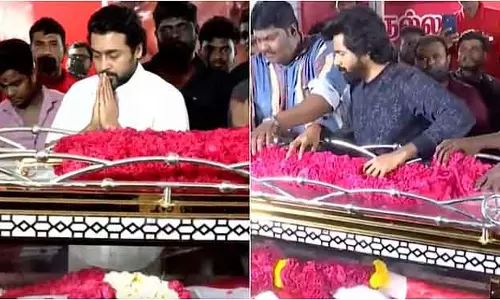 Suriya , शिवकार्तिकेयन ने नल्लाकन्नु को श्रद्धांजलि दी Suriya , शिवकार्तिकेयन ने नल्लाकन्नु को श्रद्धांजलि दी