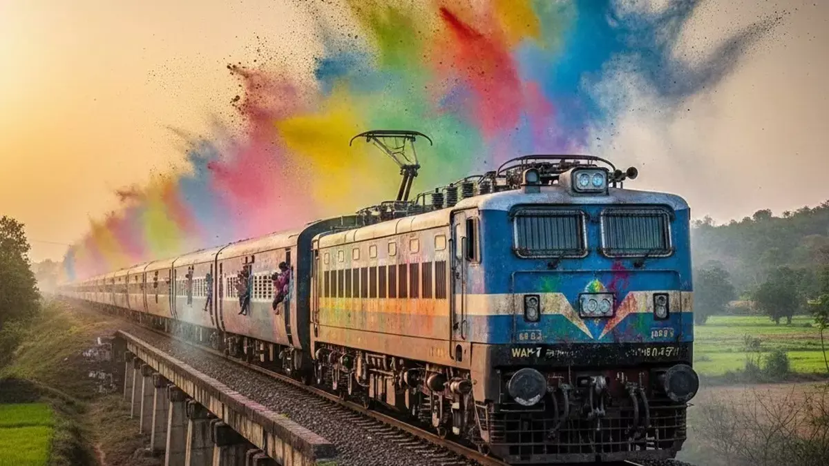 Holi 2026: 1244 स्पेशल ट्रेनों की पूरी लिस्ट, मुख्य स्टेशन, रूट देखें