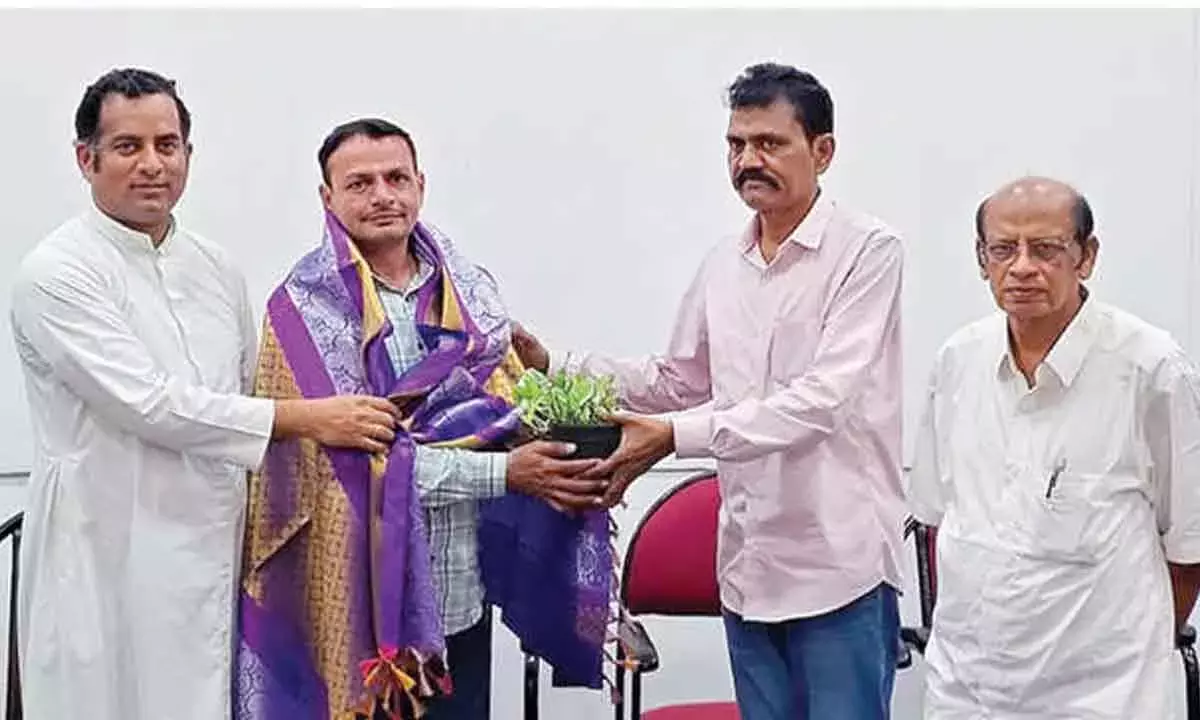 Andhra: गेस्ट लेक्चर में गुप्त साम्राज्य पर रोशनी डाली गई Andhra: गेस्ट लेक्चर में गुप्त साम्राज्य पर रोशनी डाली गई