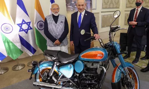 PM Modi ने इज़राइली कंपनियों को भारत में निवेश आमंत्रित किया PM Modi ने इज़राइली कंपनियों को भारत में निवेश आमंत्रित किया