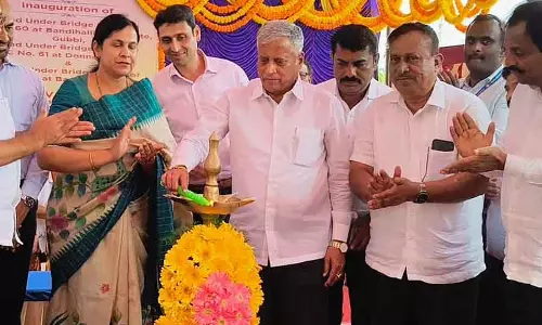 Gubbi : रेलवे अंडरपास का उद्घाटन Gubbi : रेलवे अंडरपास का उद्घाटन