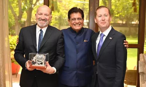 अमेरिकी वाणिज्य सचिव के साथ आर्थिक साझेदारी बढ़ाने पर हुई बहुत ही सार्थक चर्चा: पीयूष गोयल अमेरिकी वाणिज्य सचिव के साथ आर्थिक साझेदारी बढ़ाने पर हुई बहुत ही सार्थक चर्चा: पीयूष गोयल