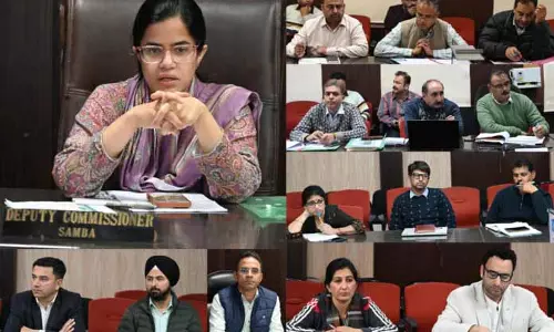 डीडीसी सांबा ने HADP, JKCIP की प्रगति की समीक्षा के लिए DLC बैठक की अध्यक्षता की डीडीसी सांबा ने HADP, JKCIP की प्रगति की समीक्षा के लिए DLC बैठक की अध्यक्षता की
