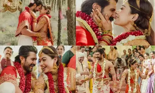 Rashmika Mandanna और विजय देवरकोंडा ने शादी की, रश्मिका ने शेयर की तस्वीरें