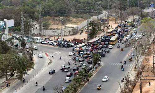 GHMC ने आईआईआईटी जंक्शन पर फ्लाईओवर बनाने की योजना बनाई GHMC ने आईआईआईटी जंक्शन पर फ्लाईओवर बनाने की योजना बनाई
