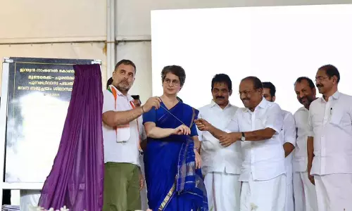 Congress ने वायनाड लैंडस्लाइड प्रभावितों के लिए 100 घरों का शिलान्यास किया