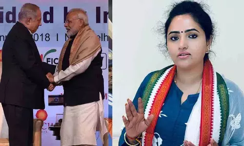 Telangana Mahila कांग्रेस की उपाध्यक्ष ने गाजा हिंसा के बीच मोदी के इजरायल दौरे की आलोचना की