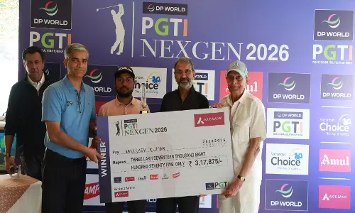 PGTI नेक्सजेन 2026: अभिषेक कुमार ने शानदार वापसी कर जीत हासिल की PGTI नेक्सजेन 2026: अभिषेक कुमार ने शानदार वापसी कर जीत हासिल की