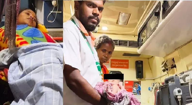Ganjam: अस्पताल ले जाते समय 108 एम्बुलेंस में बच्चे का जन्म