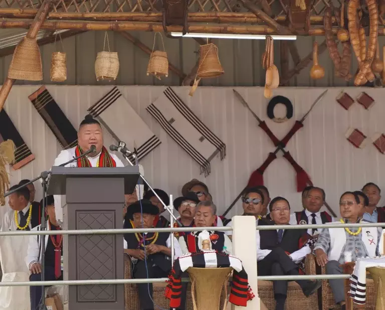 Nagaland : पर्यटन मंत्री ने सेक्रेनी उत्सव में एकता पर ज़ोर दिया Nagaland : पर्यटन मंत्री ने सेक्रेनी उत्सव में एकता पर ज़ोर दिया