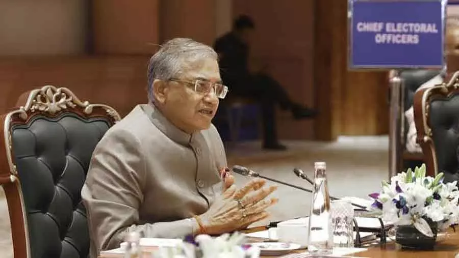 शांतिपूर्ण चुनाव और वोटरों की ज़्यादा भागीदारी के लिए देश को पुडुचेरी पर गर्व है: CEC Gyanesh Kumar शांतिपूर्ण चुनाव और वोटरों की ज़्यादा भागीदारी के लिए देश को पुडुचेरी पर गर्व है: CEC Gyanesh Kumar