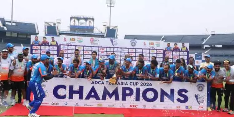 Cuttack भारत की डेफ टीम ने ADCA T20I एशिया कप जीता Cuttack भारत की डेफ टीम ने ADCA T20I एशिया कप जीता