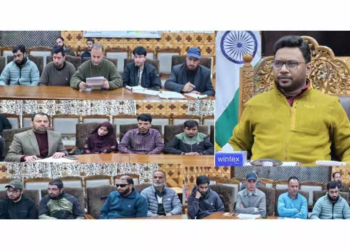 DC ने दिव्यांगजन अधिकार अधिनियम के क्रियान्वयन की स्थिति की समीक्षा की DC ने दिव्यांगजन अधिकार अधिनियम के क्रियान्वयन की स्थिति की समीक्षा की