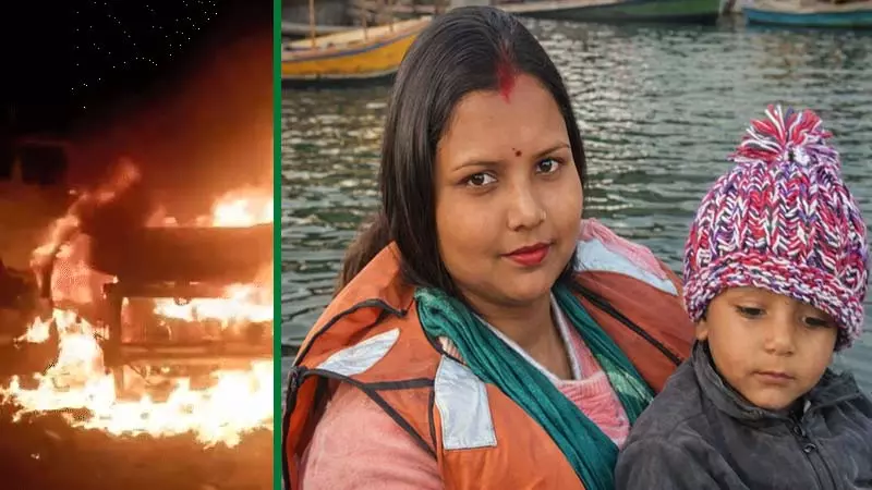 Rampur: डंपर से टक्कर के बाद जिंदा जले मां-बेटा Rampur: डंपर से टक्कर के बाद जिंदा जले मां-बेटा
