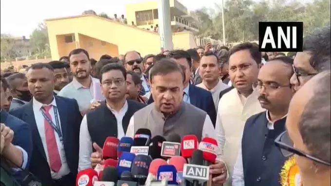 दो आधुनिक स्टेडियमों का उद्घाटन, खेल प्रतिभाओं को मिलेगा नया मंच: Himanta Biswa Sarma दो आधुनिक स्टेडियमों का उद्घाटन, खेल प्रतिभाओं को मिलेगा नया मंच: Himanta Biswa Sarma