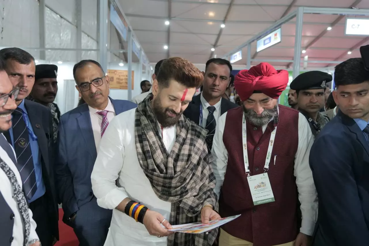 Sonipat: चिराग पासवान ने खाद्य प्रसंस्करण पर दिया जोर Sonipat: चिराग पासवान ने खाद्य प्रसंस्करण पर दिया जोर