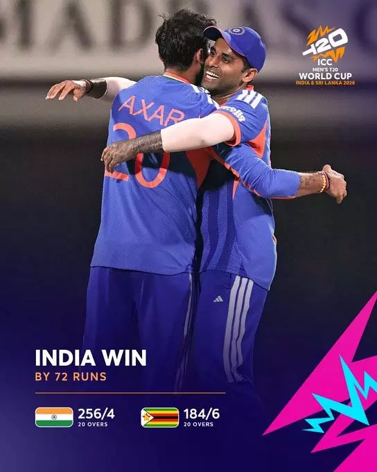 IND vs ZIM T20 WC SUPER 8: भारत ने अंकतालिका में पहला खाता खोला IND vs ZIM T20 WC SUPER 8: भारत ने अंकतालिका में पहला खाता खोला