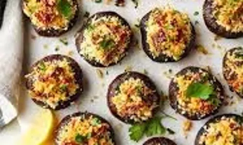 Stuffed Mushrooms Recipe:  मिनटों में बना लें स्टफ्ड मशरूम
