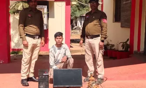 झोपड़ी में चोर ने छुपाया था चोरी का सामान, गिरफ्तारी के बाद जब्ती