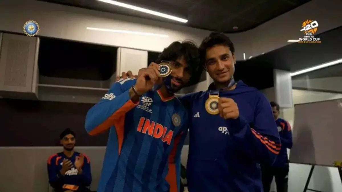 अभिषेक, तिलक ने ज़िम्बाब्वे के खिलाफ़ शानदार प्रदर्शन के बाद BTS इम्पैक्ट प्लेयर्स मेडल जीता