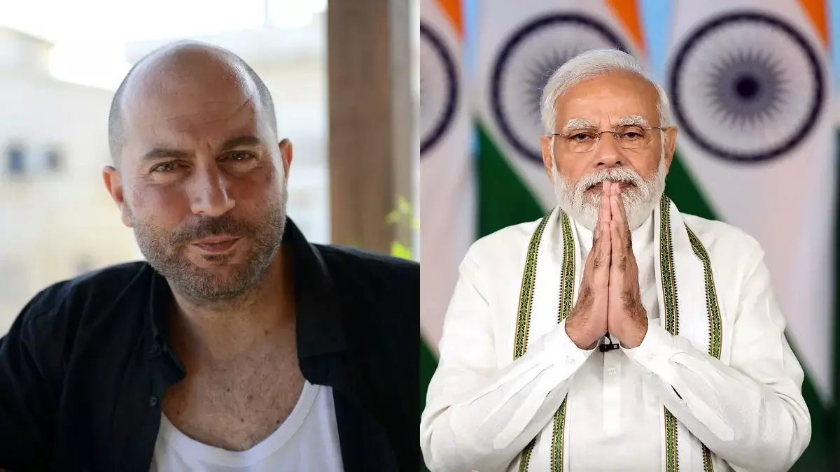 फौदा सीरीज़ के क्रिएटर लियोर रज़ ने इज़राइल में PM मोदी से मुलाक़ात की