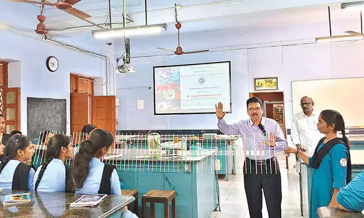 Andhra: एएलसी में राष्ट्रीय विज्ञान दिवस मनाया गया