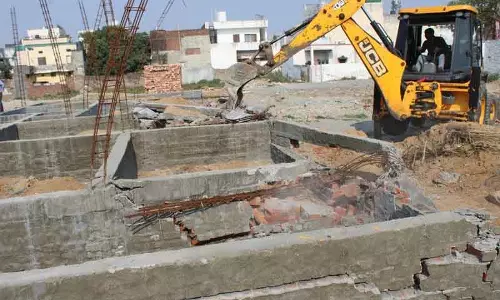 Yamunanagar में 3 अवैध कॉलोनियां गिराई गईं