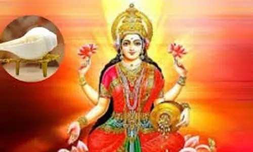 Mata Lakshmi: शंख है लक्ष्मीजी का भाई, जिससे करें शुक्रवार को माता का अभिषेक, जानें क्या होनी चाहिए सामग्री Mata Lakshmi: शंख है लक्ष्मीजी का भाई, जिससे करें शुक्रवार को माता का अभिषेक, जानें क्या होनी चाहिए सामग्री