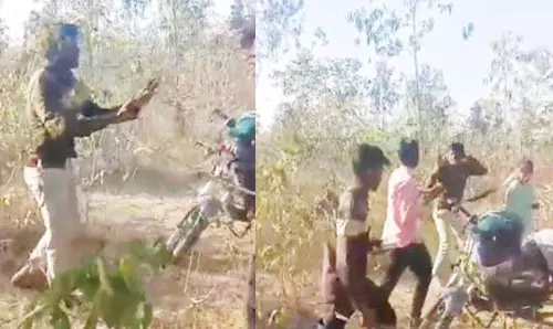 फॉरेस्ट गार्ड की पिटाई, नर्सरी में आपत्तिजनक हालत में पकड़ाया प्रेमिका संग
