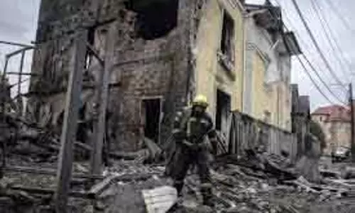 Ukraine ने बड़े रूसी हमले की रिपोर्ट की