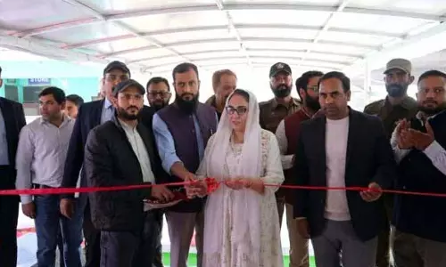 Dr. Andrabi ने ज़ियारत शरीफ सैयद कंजू शाह (आरए) पुनर्निर्माण परियोजना का उद्घाटन किया
