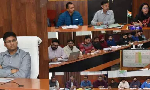 DC Reasi ने कोऑपरेटिव, जल शक्ति और स्वास्थ्य विभागों के कामकाज की समीक्षा की DC Reasi ने कोऑपरेटिव, जल शक्ति और स्वास्थ्य विभागों के कामकाज की समीक्षा की