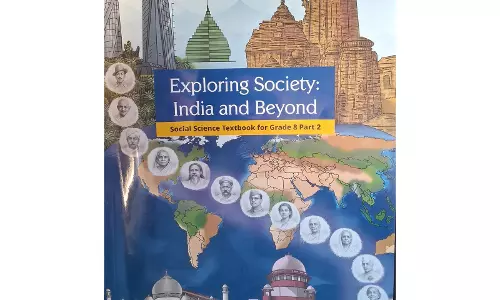 कक्षा 8 की वापस ली गई पुस्तक का मसौदा वकील सहित पैनल ने तैयार किया: Officials कक्षा 8 की वापस ली गई पुस्तक का मसौदा वकील सहित पैनल ने तैयार किया: Officials