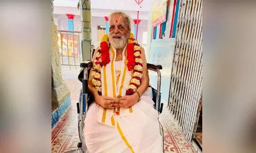 चिलकुर बालाजी मंदिर के मुख्य पुजारी C.S. Soundararajan का निधन हो गया चिलकुर बालाजी मंदिर के मुख्य पुजारी C.S. Soundararajan का निधन हो गया