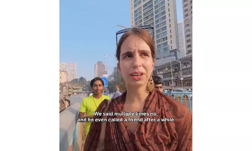 एक विदेशी महिला यात्री ने उत्पीड़न का आरोप लगाया, सोशल मीडिया पर VIDEO साझा किया