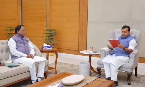 Odisha : CM माझी ने नई दिल्ली में BJP चीफ नितिन नवीन से मुलाकात की Odisha : CM माझी ने नई दिल्ली में BJP चीफ नितिन नवीन से मुलाकात की