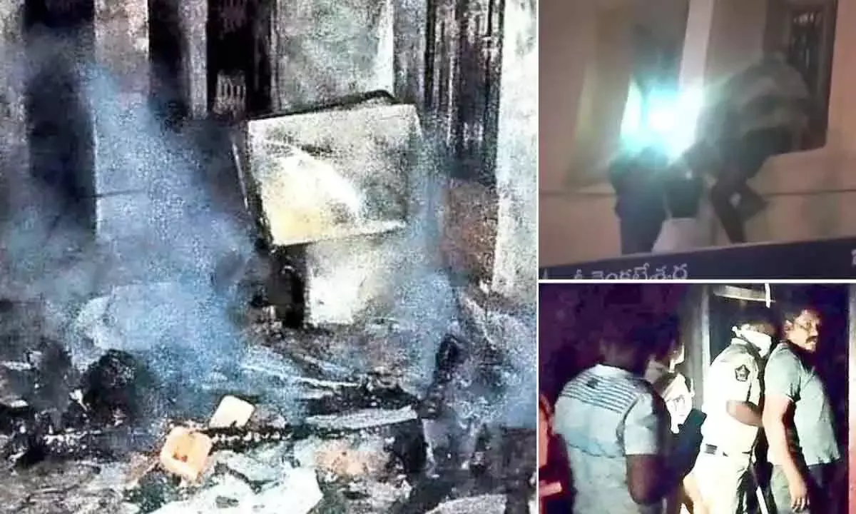 Andhra: राजमपेट के एक लॉज में आग लगने से एक व्यक्ति की मौत हो गई Andhra: राजमपेट के एक लॉज में आग लगने से एक व्यक्ति की मौत हो गई