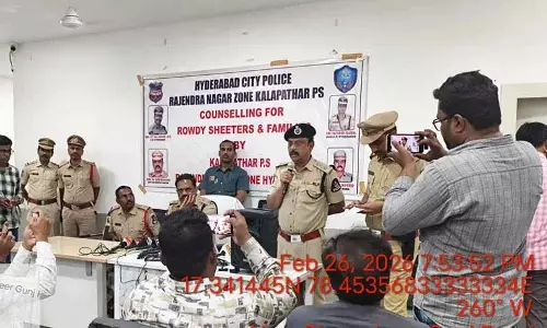 Hyderabad Police ने राउडी शीटर्स के लिए काउंसलिंग और वेलफेयर ड्राइव चलाया