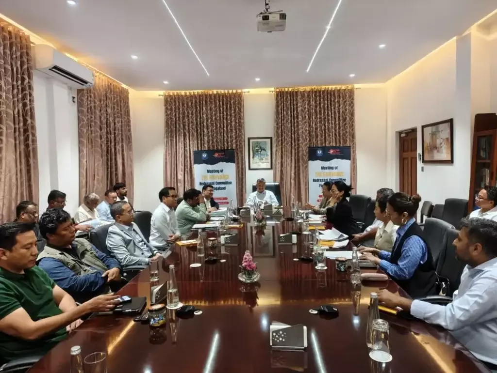 नागालैंड में GST शिकायत निवारण मीटिंग हुई नागालैंड में GST शिकायत निवारण मीटिंग हुई
