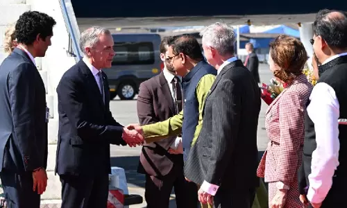 Canadian PM कार्नी भारत के पहले आधिकारिक दौरे पर Canadian PM कार्नी भारत के पहले आधिकारिक दौरे पर