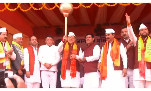 Lohaghat में काली कुमाऊं होली रंग महोत्सव में शामिल हुए पुष्कर सिंह धामी