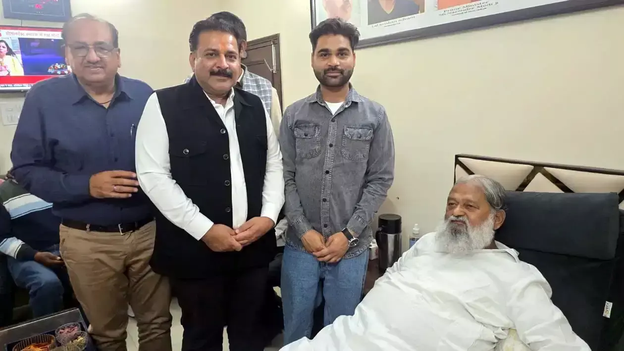 Hisar: अंबाला में अनिल विज से मिले हिसार के नेता