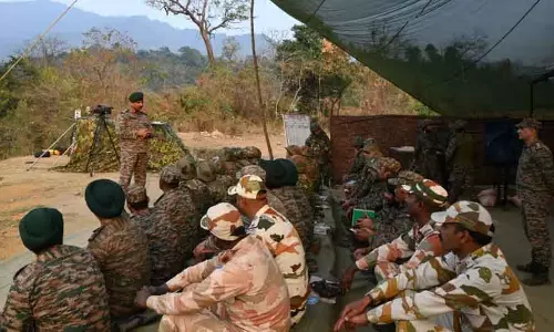 लोहित में आर्मी ने ITBP, स्काउट्स के साथ फील्ड फायरिंग ड्रिल की लोहित में आर्मी ने ITBP, स्काउट्स के साथ फील्ड फायरिंग ड्रिल की
