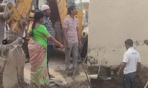 मुनुगोड़े में Underground Drainage का काम शुरू