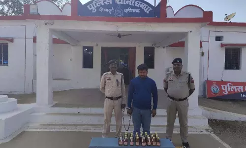 दुर्ग पुलिस का अवैध शराब पर बड़ा प्रहार, 33 प्रकरणों में कार्रवाई