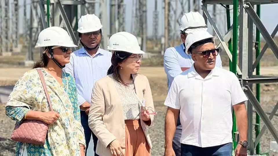 Indore : जापान की टीम ने JICA द्वारा वित्तपोषित बिजली परियोजनाओं का निरीक्षण किया Indore : जापान की टीम ने JICA द्वारा वित्तपोषित बिजली परियोजनाओं का निरीक्षण किया