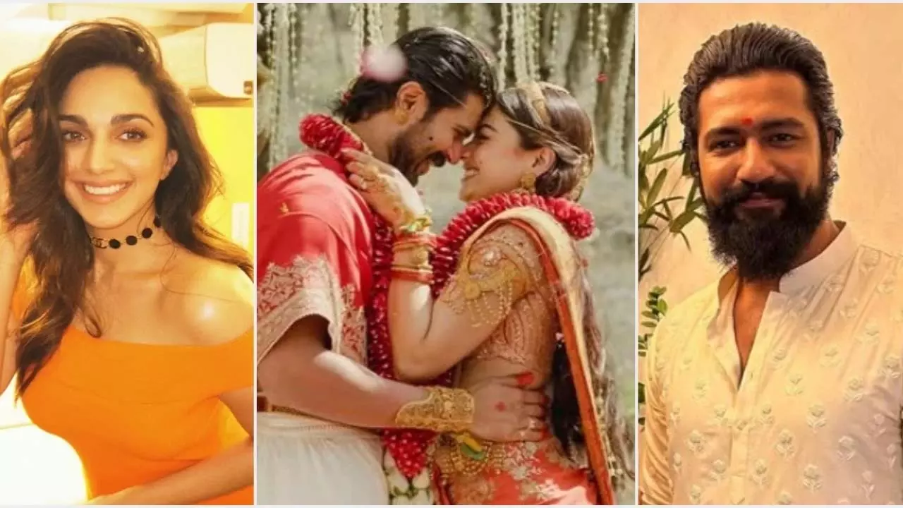 कियारा, विक्की, कृति ने Vijay Deverakonda & Rashmika को जीवन भर खुश रहने की शुभकामनाएं दीं कियारा, विक्की, कृति ने Vijay Deverakonda & Rashmika को जीवन भर खुश रहने की शुभकामनाएं दीं