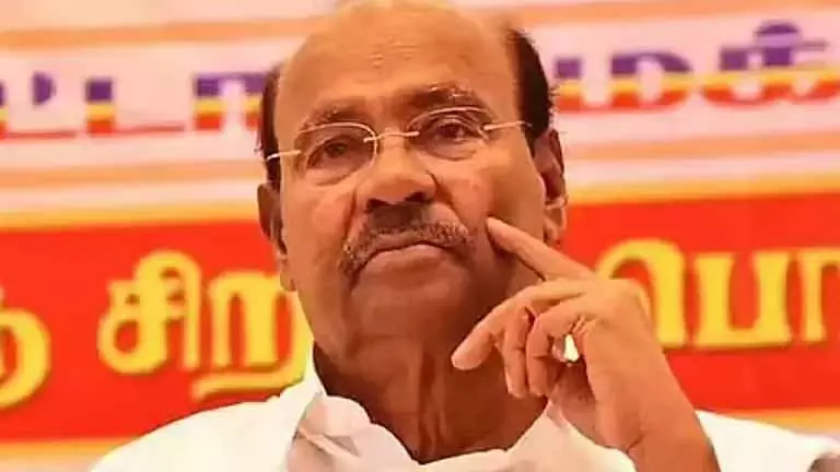 Ramadoss द्रविड़ गठबंधन के विकल्प का खुलासा करेंगे Ramadoss द्रविड़ गठबंधन के विकल्प का खुलासा करेंगे