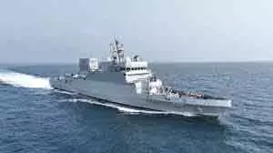 नौसेना ने Chennai बंदरगाह पर INS अंजादीप को शामिल किया नौसेना ने Chennai बंदरगाह पर INS अंजादीप को शामिल किया
