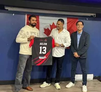 Punjab के अर्जुन सूद UK टूर्नामेंट में कनाडाई इंडोर क्रिकेट टीम के कप्तान होंगे Punjab के अर्जुन सूद UK टूर्नामेंट में कनाडाई इंडोर क्रिकेट टीम के कप्तान होंगे
